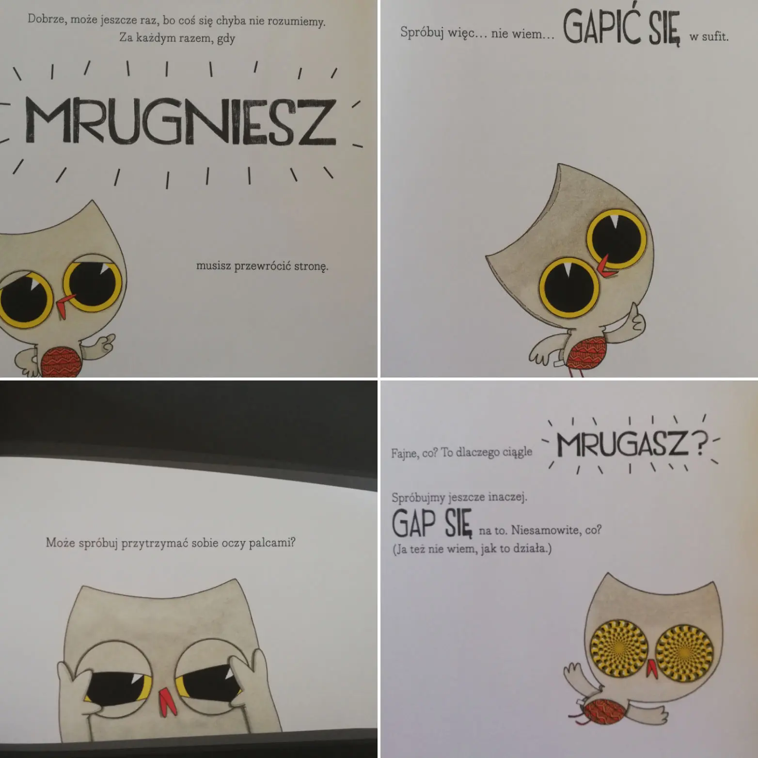 nie mrugaj!