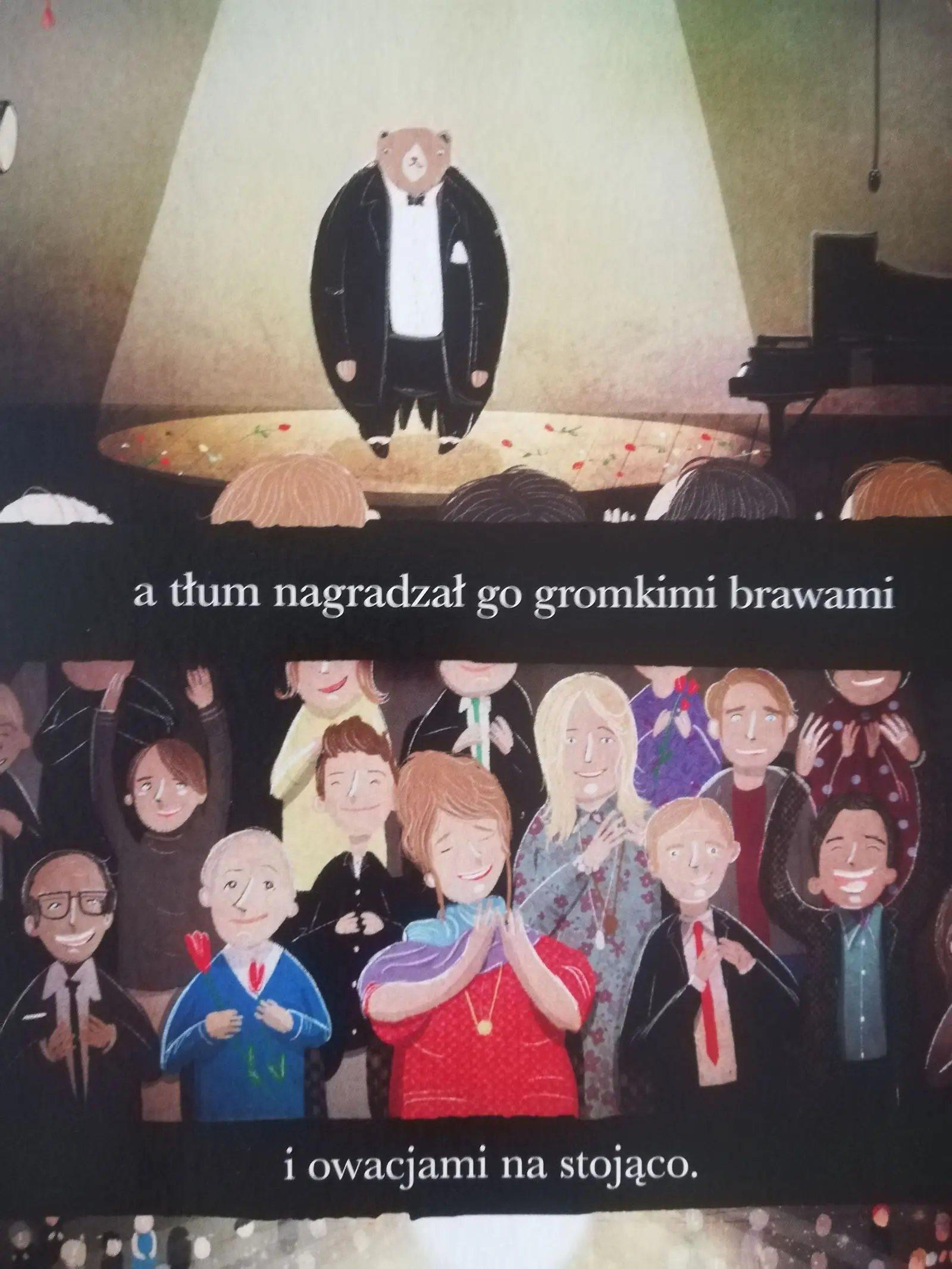 niedźwiedź i pianino