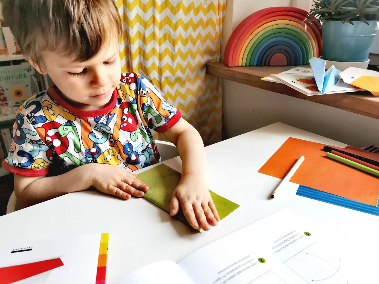 Akademia Mądrego Dziecka – Pierwsze origami