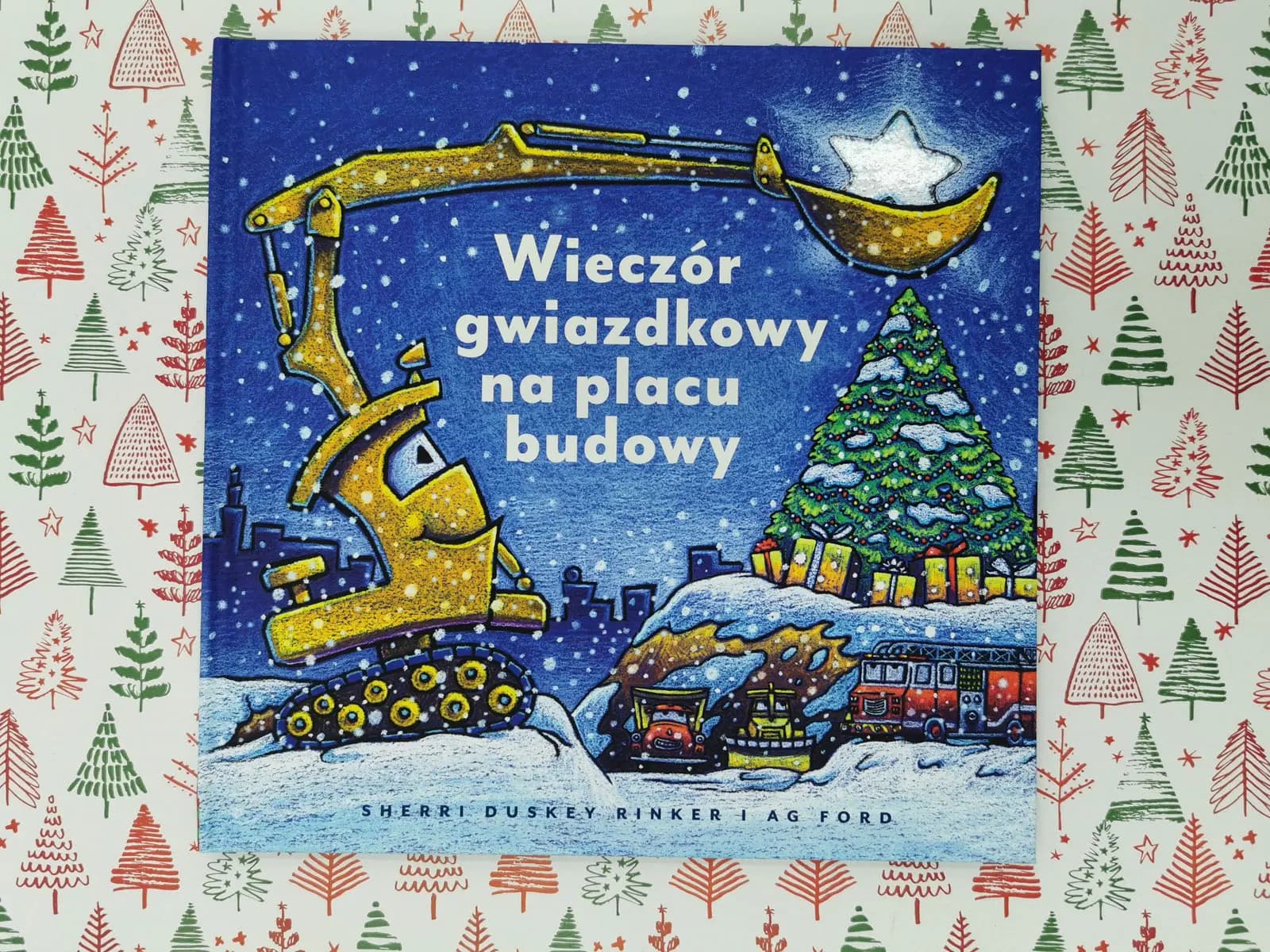 Wieczór gwiazdkowy na placu budowy