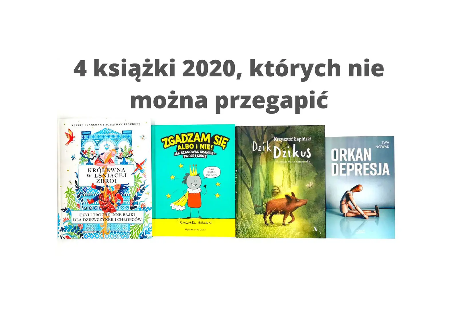 4 książki 2020, których nie można przegapić! Książki z PnŚ 29 grudnia 2020