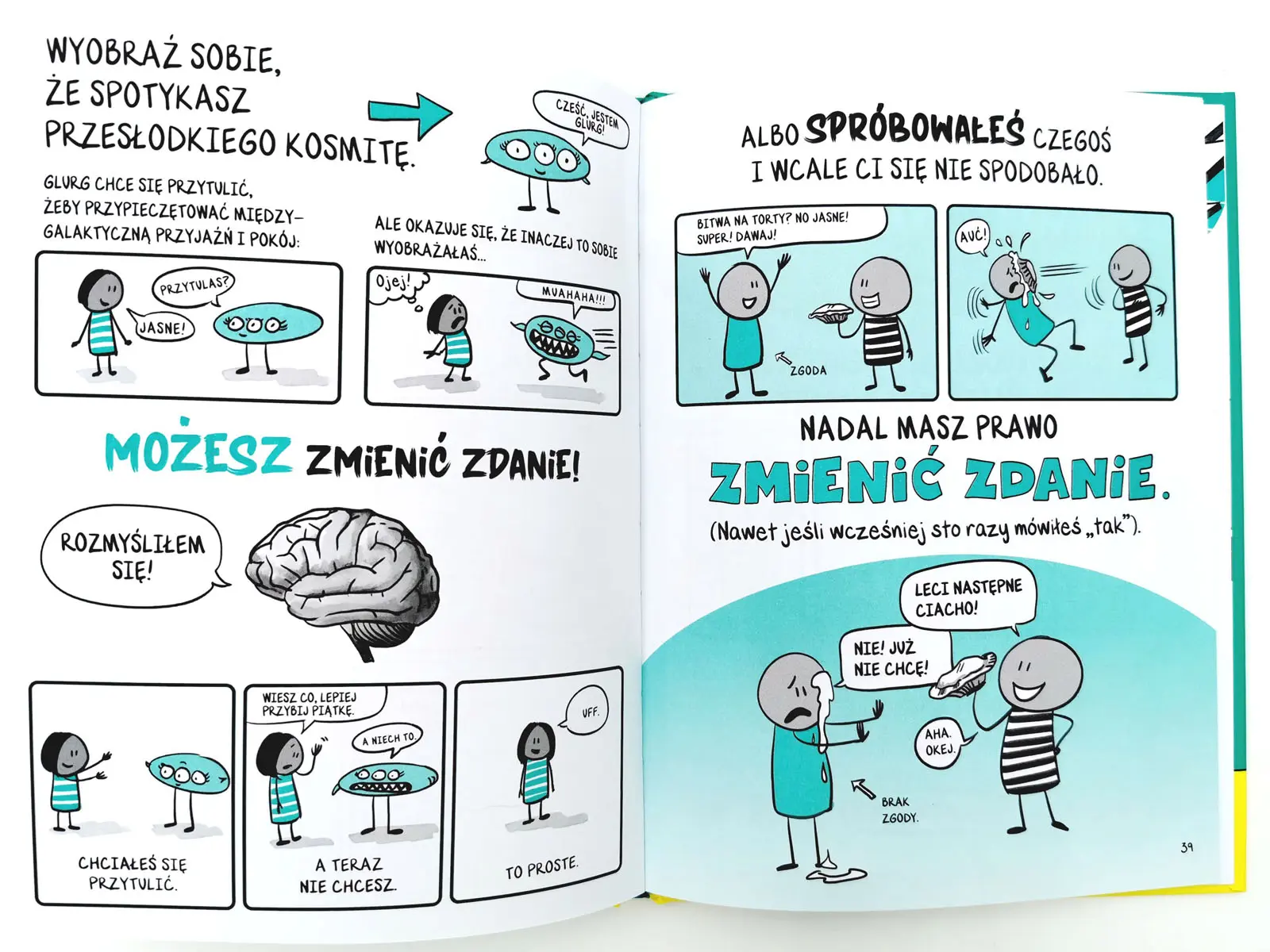 Zgadzam się albo i nie! Jak szanować granice - swoje i cudze