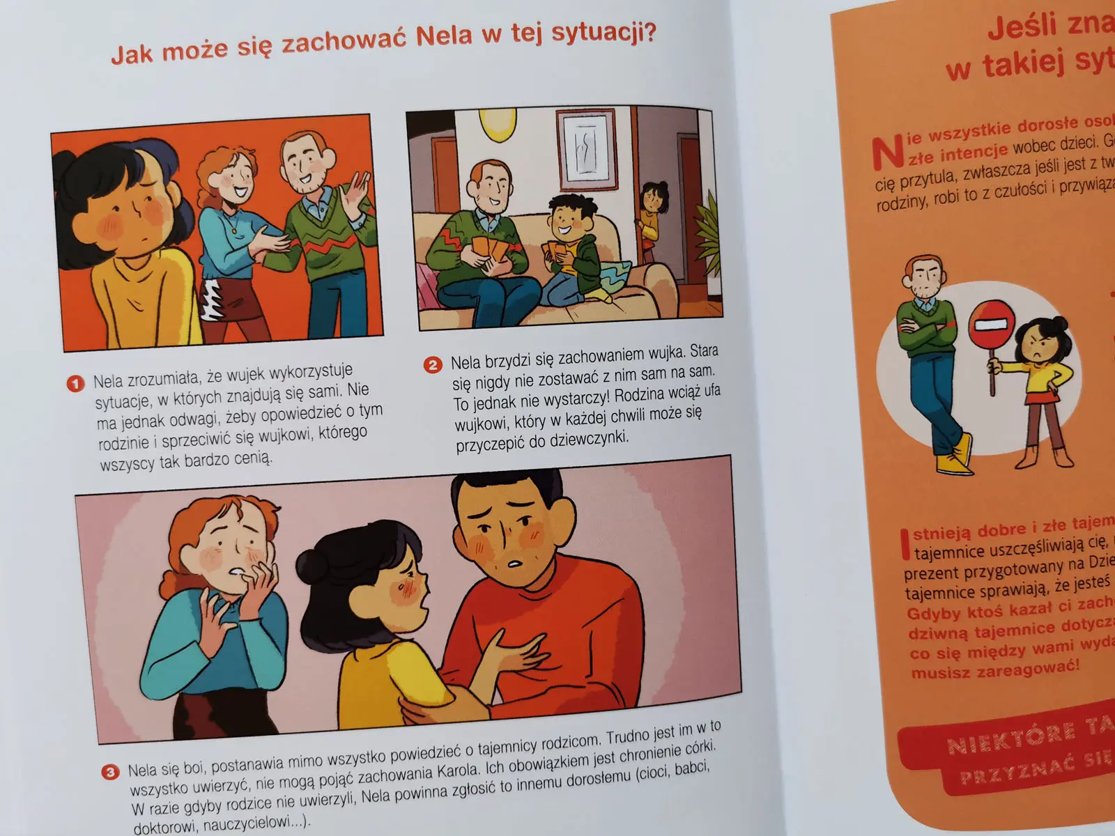 Zły dotyk. Nie!