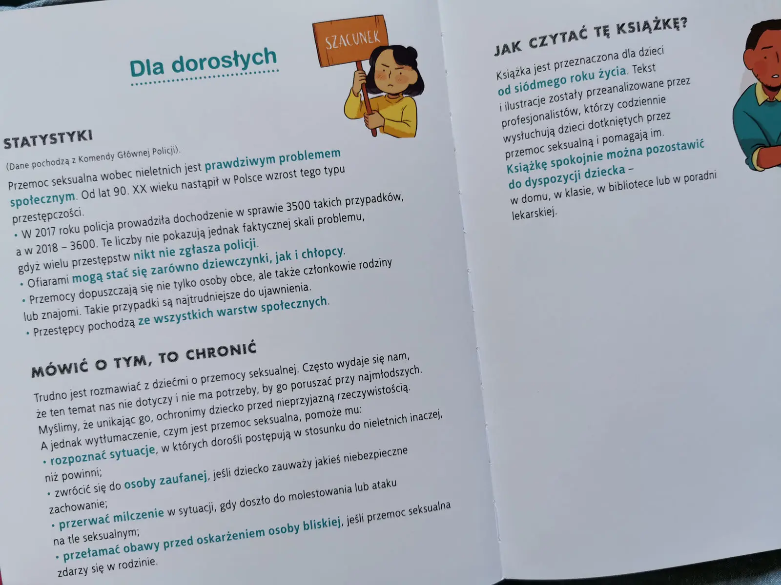 Zły dotyk. Nie!
