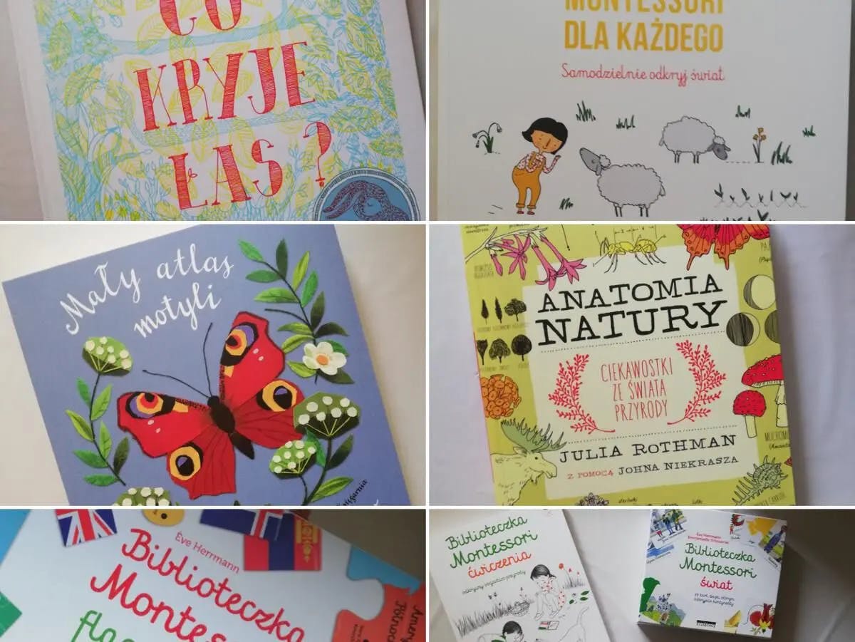 Książki z PnŚ 12 września 2018 - książki i pomoce w duchu Montessori