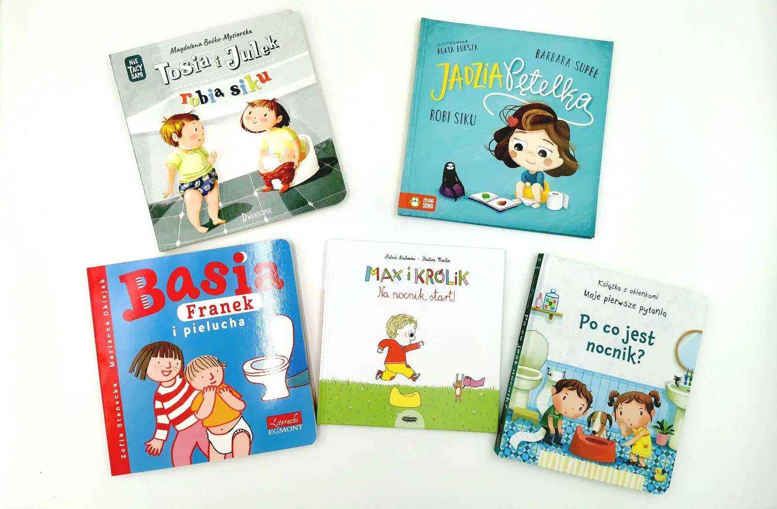 Książki, które pomogą w odpieluchowaniu dziecka - książki z PnŚ 24 czerwca 2020