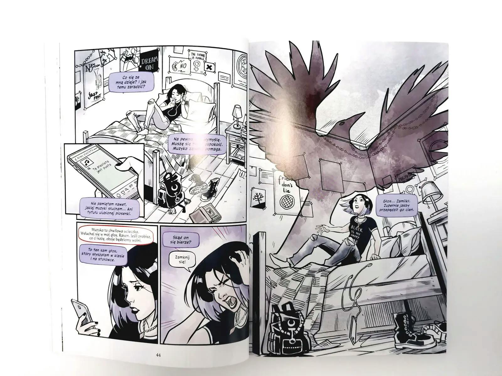 Raven, powieść graficzna