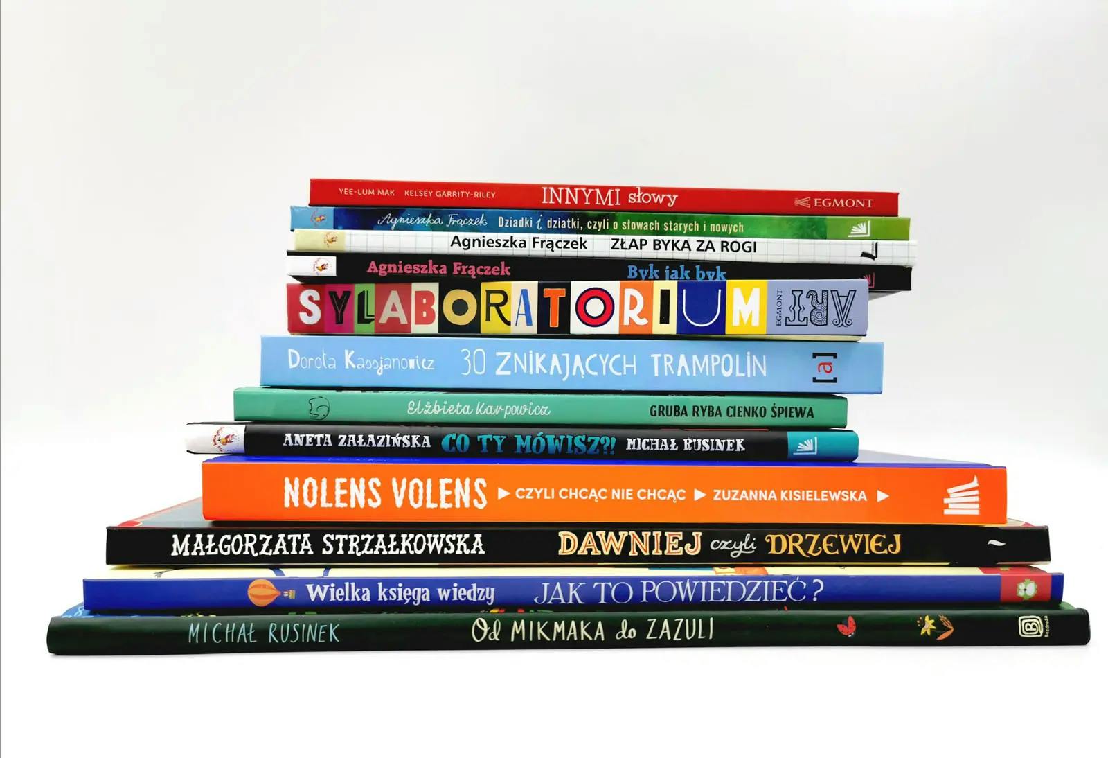 Książki, które wzbogacą dziecięce słownictwo - Książki z PnŚ 3 czerwca 2020
