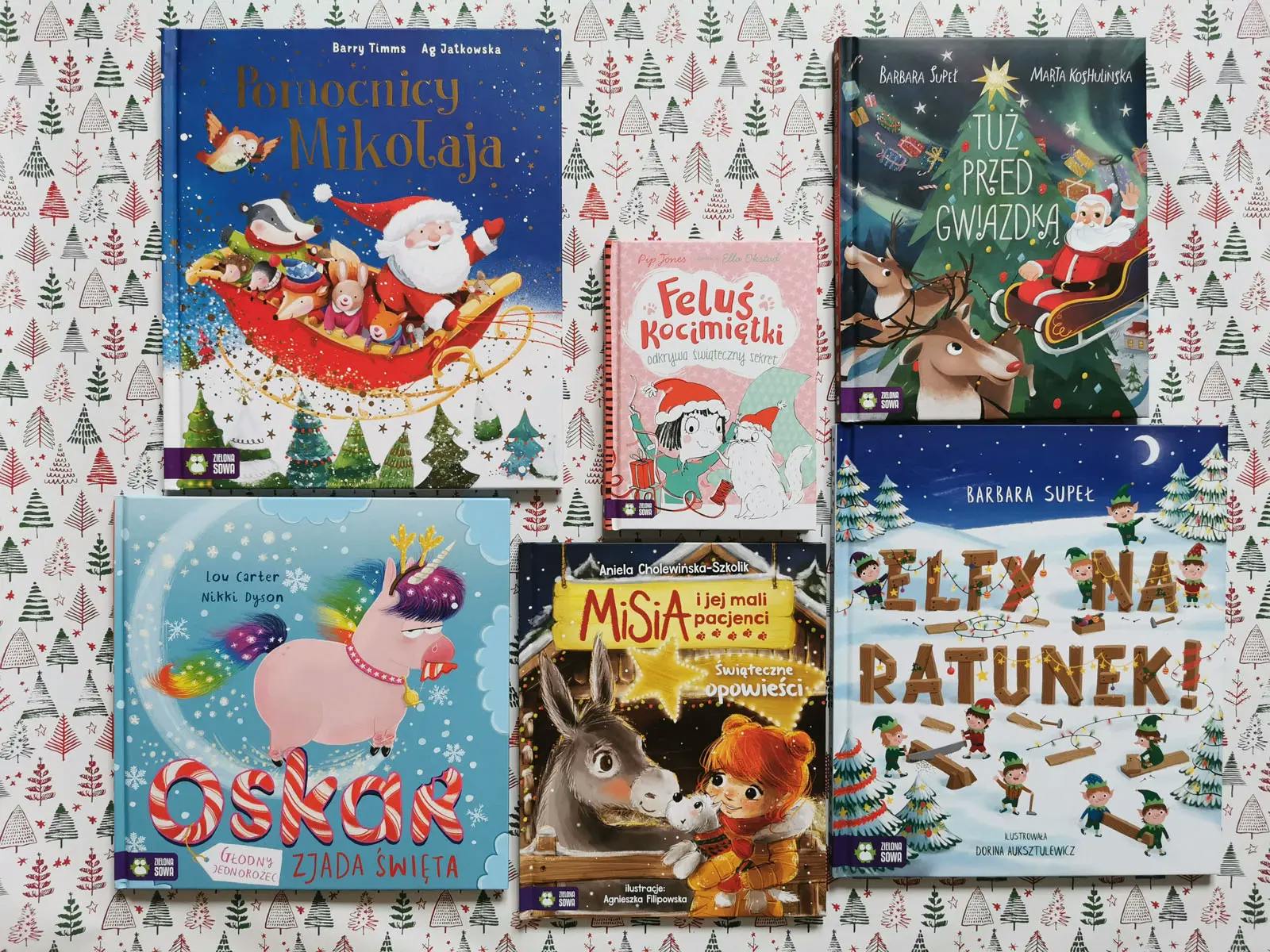 Świąteczne książki dla dzieci – nowości 2019 od wydawnictwa Zielona Sowa